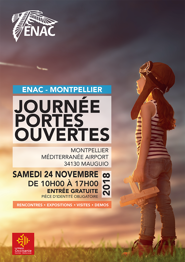 Journée portes ouvertes sur le campus ENAC de Montpellier ENAC