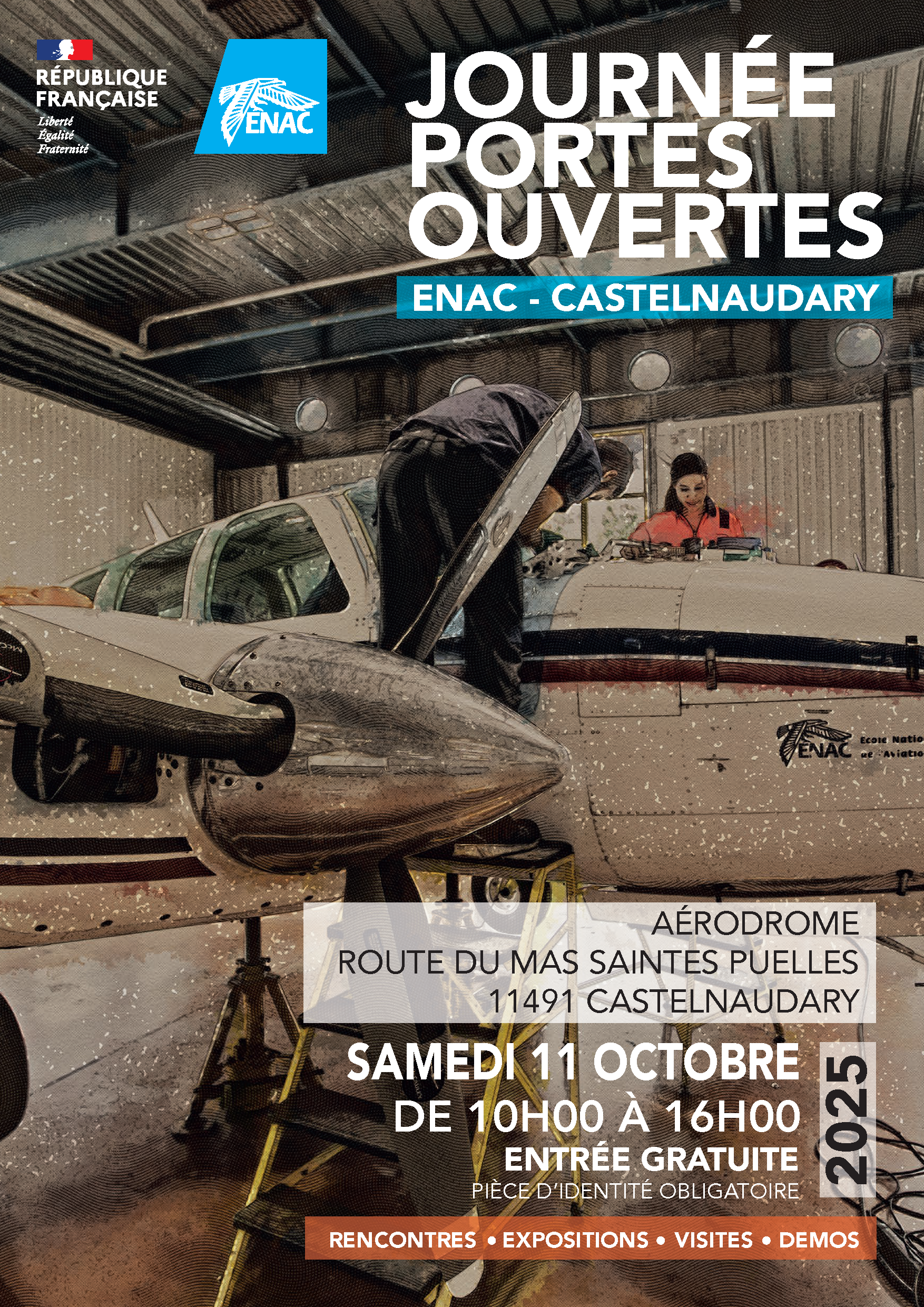 Affiche JPO Castelnaudary