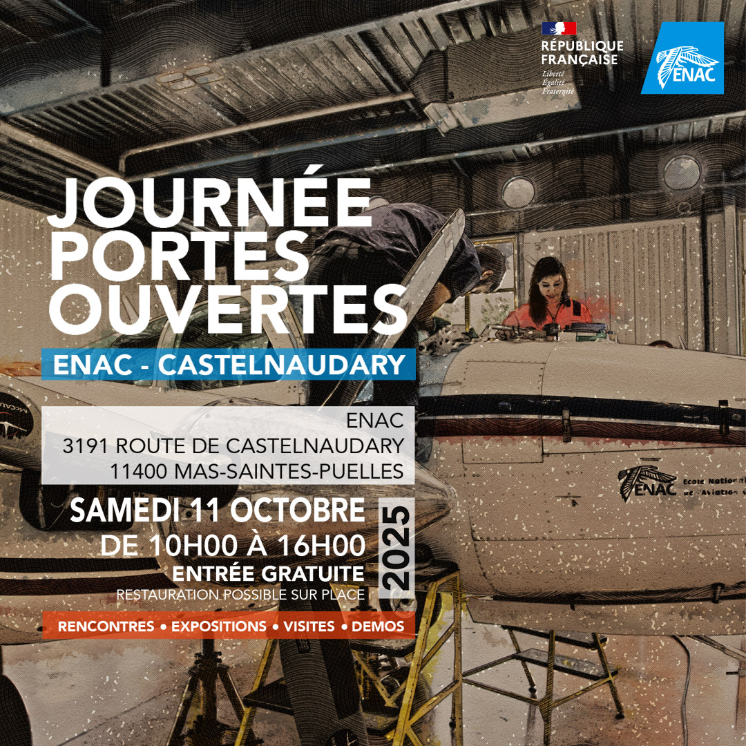 Affiche JPO Castelnaudary carré