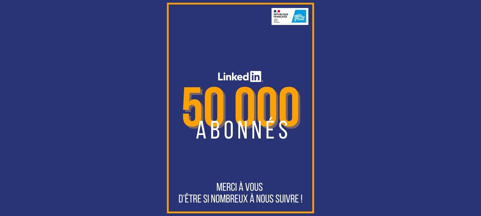 LinkedIn 50k ENAC