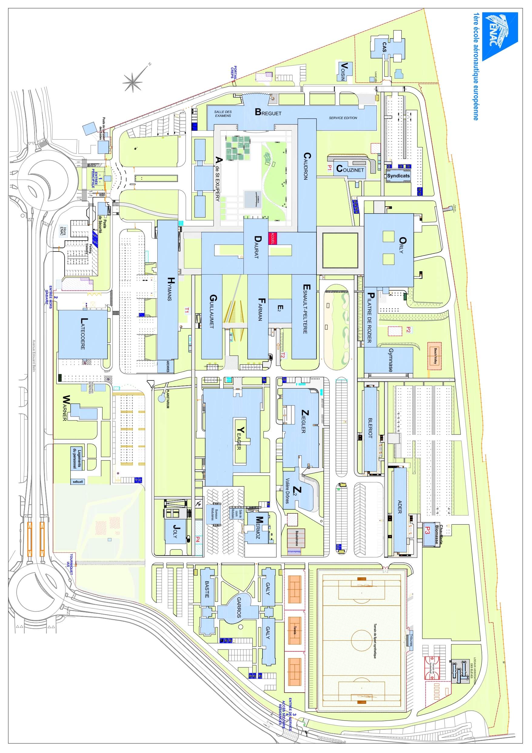 Plan de masse épuré Toulouse