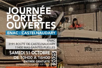 Affiche JPO Castelnaudary carré
