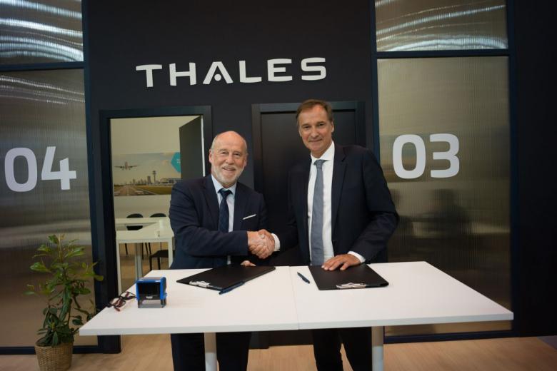 Signature partenariat ENAC - Thales