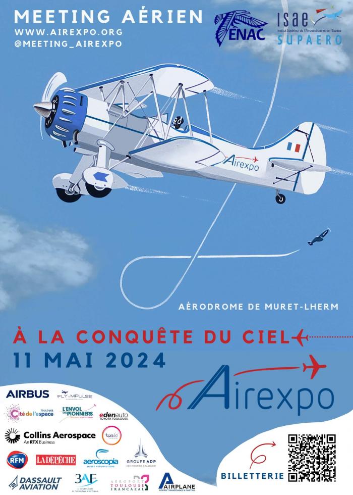 Affiche Airexpo 38eme édition