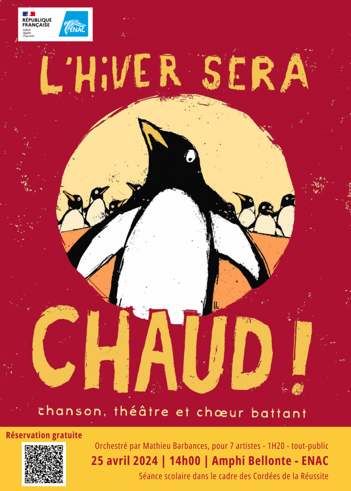 Affiche l'hiver sera chaud !