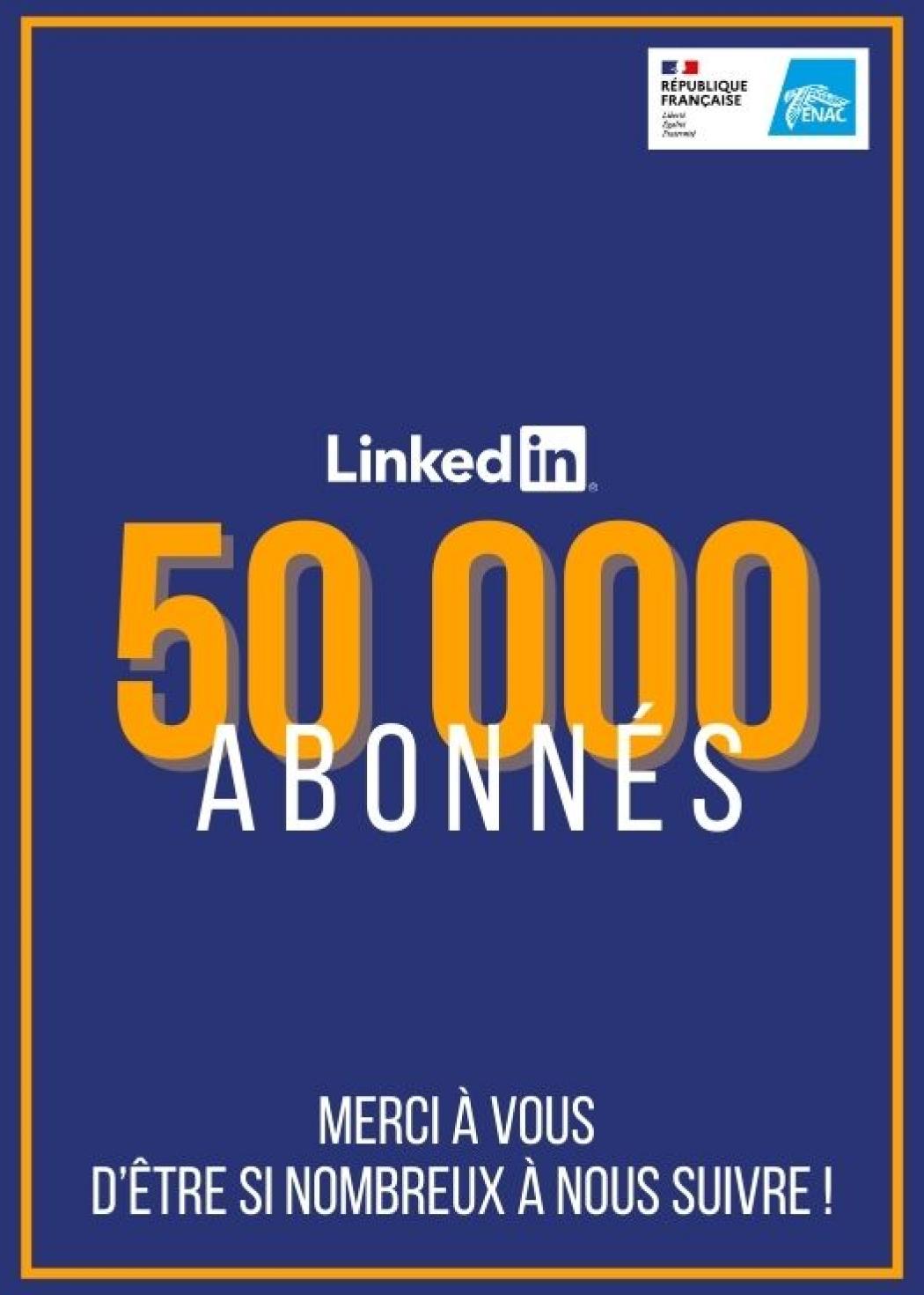 LinkedIn 50k ENAC
