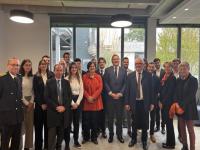 Visite 1er ministre a l'ENAC